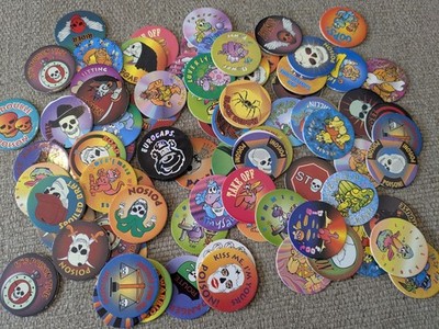 Große Sammlung EUROCAPS + Slammer Pog Milkcaps Euro Caps Poison Pogs