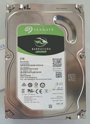 Seagate Barracuda 2TB Hard Drive SATA 3.5'' HDD ST2000DM006 Desktop Drive 2DM164