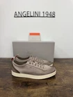 Santoni Sneakers Off Duty Leather Beige Mens 41