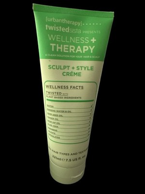 Twisted Sista Wellness Therapy Sculpt Style Creme 7.5oz Hair