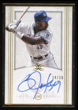 2017 Topps Definitive Collection Bo Jackson Auto /30 Kansas City Royals #DCFA-BJ