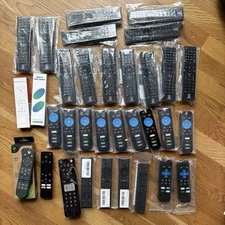 LOT of 33 NEW Smart TV Remote Controls ALL MAJOR BRANDS 🔥