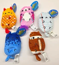Cepia Cats Vs Pickles Beanbag Mini Plush Lot 5 #035, #164, #045, #103, #134