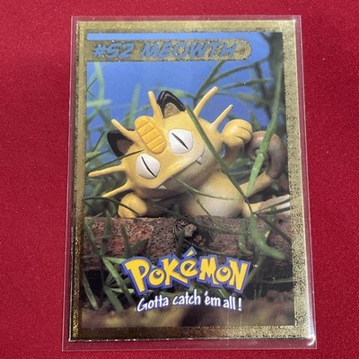 Vintage 1999 Hasbro Toy Wishes Magazine #52 Meowth Pokémon Card 5