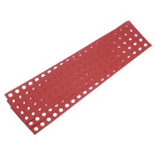 300PCS 18650 Battery Insulator Rings Hollow Adhesive Paper Sticker Red