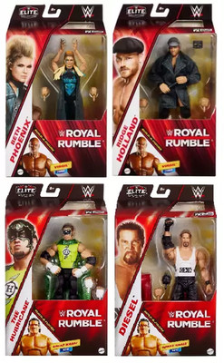 WWE ACTIONFIGUR SERIE ELITE ROYAL RUMBLE 24,25,26 MATTEL TOY WRESTLING, NEU