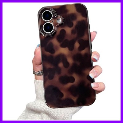 XQAGU Cute Phone Case for iPhone 17 Tortoise 17, brown amber