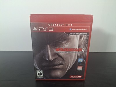 Metal Gear Solid 4 Playstation 3 PS3 Greatest Hits Video Game CIB