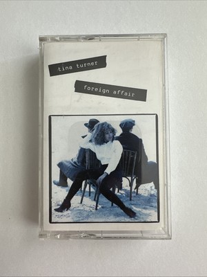 Tina Turner - Foreign Affair - Cassette Tape 1989