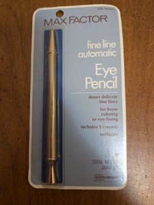 Max Factor Fine Line Automatic Eye Pencil Liner Brows Tres Taupe New Old Stock