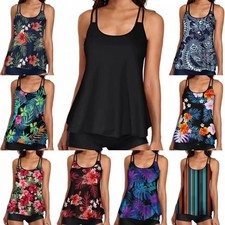 Women's Tummy Control Swimsuit - High Waist One Piece Bathing Suit Plus Size