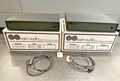 Naim NAP135 Monoblock Power Amplifiers (Pair)