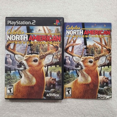 Cabela's North American Adventures (Sony Playstation 2, 2011) CIB Complete PS2
