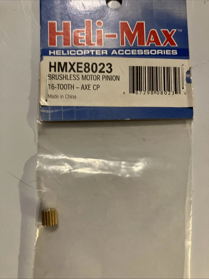 LOT OF HELIMAX AXE CP PART # HMXE8621 HEAD BOLT & NUT HMXE8023 BRUSHLES - Image 3 of 4