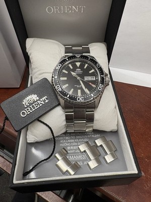 Orient Kamasu RA-AA0001B39B RA-AA0001B AA0001B 200m WR Sapphire Crystal