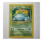 Pokémon Venusaur Base Set Holo Rare Unlimited 15/102 100 HP 1999 Wizards