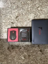 TUMI Travel Mini Wireless Laser Mouse USB Nano Receiver Org $75 W/Pouch &Battery