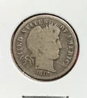 1910S US Barber SILVER Dime! "San Francisco" Mint! Good! Lower Mintage! Coin!
