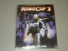 NEW/SEALED ROBOCOP 3 COLLECTOR'S SCREAM FACTORY BLU-RAY W/OOP SLIPCOVER