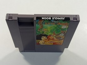 LE LIVRE DE LA JUNGLE (JUNGLE BOOK) NINTENDO NES PAL-B FRA (WITHOUT HOLD - GOOD