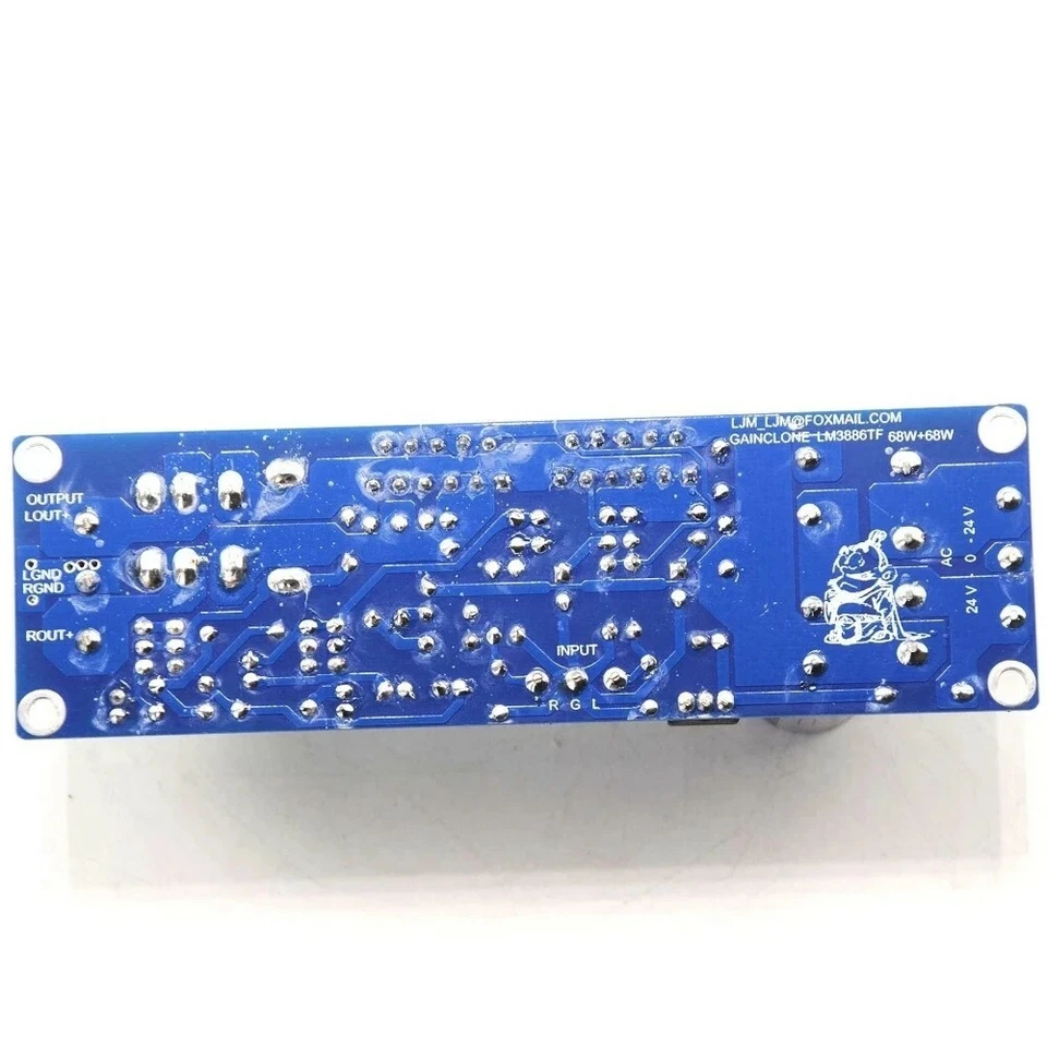 Scheda Amplificatore di Potenza LJM Assemblata GC LM3886TF con Protezione Altoparlante - Immagine 4 di 4