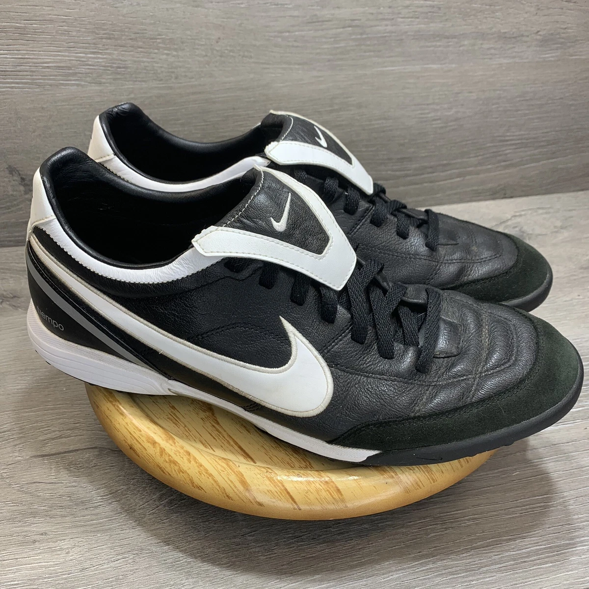 Canguro salado gráfico Nike Tiempo Mystic II TF Mens Size 13 White Black 317610-011 Shoes Rare  Soccer | eBay