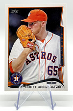 Brett Oberholtzer 2014 Topps #115 Houston Astros