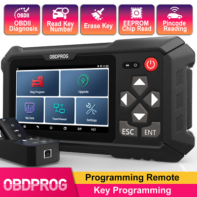 OBDPROG 501 OBD2 Car IMMO Key Programming Programmer Immbilizer Diagnostic Tool