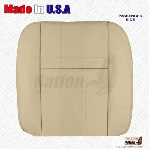 2006 - 2011 For Mercury Grand Marquis Driver Passenger Leather Cover Camel Tan - Picture 6 of 11