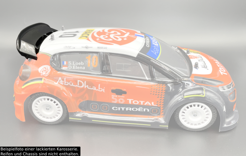 RC CAR KAROSSERIE 1:10 "CITROEN C3" RALLYE WRC FÜR TT-01 TT-02 # JLR59 - Bild 6 von 6