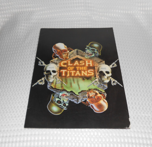 Clash Of The Titans 1991 Tour Book Program Megadeth-Anthrax-Slayer Concert RARE! - Picture 12 of 12
