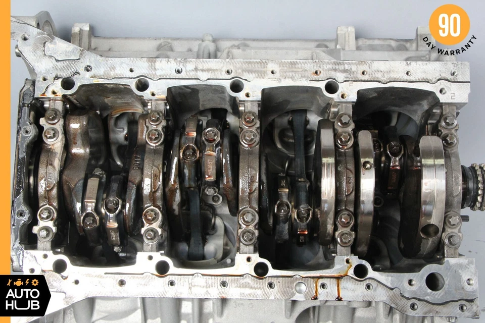 Bloque motor Mercedes W219 CLS550 E550 07-12 5,5 L V8 M273 273,960 OEM Foto 3 de 4