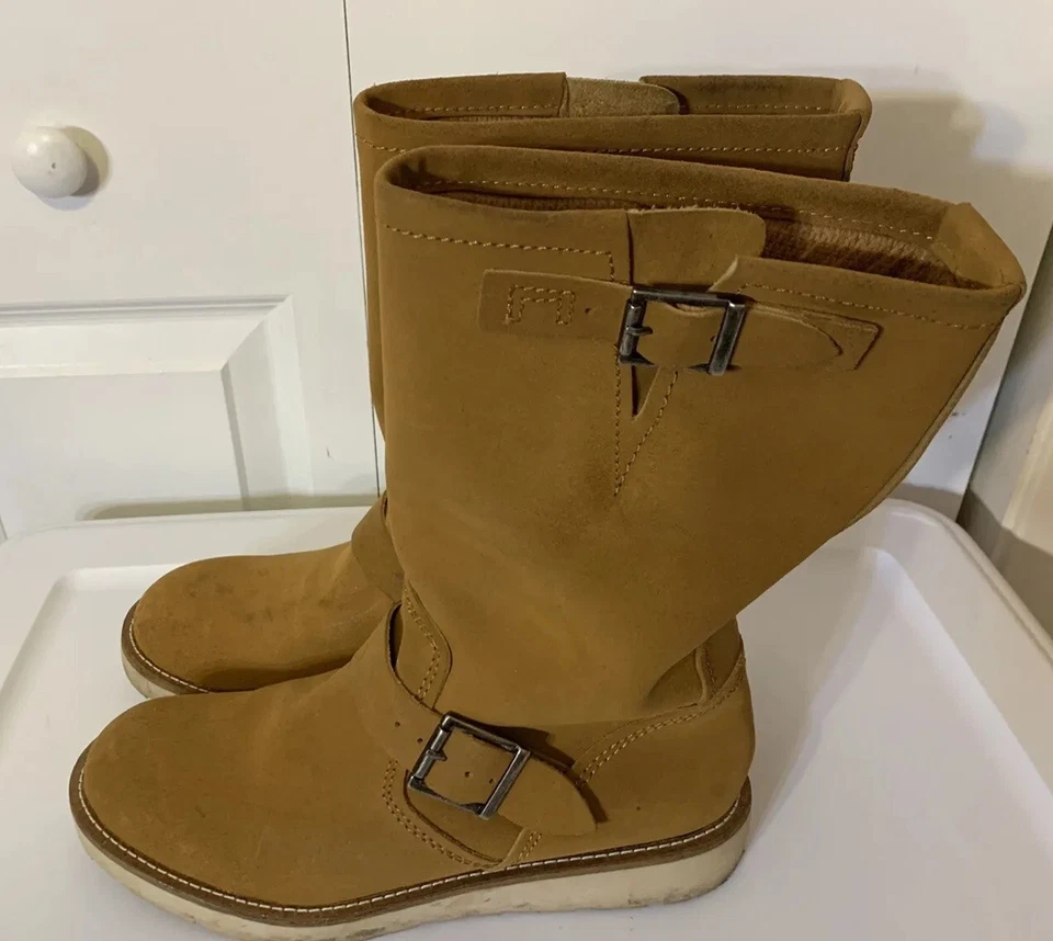 Botas Diba Cuero Gamuza Tostado VAQUERA-Occidentales Talla 10 Foto 4 de 4