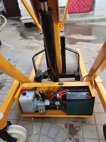 Teleskop Elektrische Gabelstapler Werkstatt 24v Batterie Palettengabelstapler - Bild 15 von 22