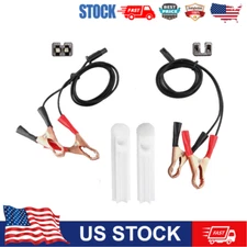 Fuel Injector Flush Cleaner Adapter Cleaning Tool DIY Kit For Motorcycle Car US