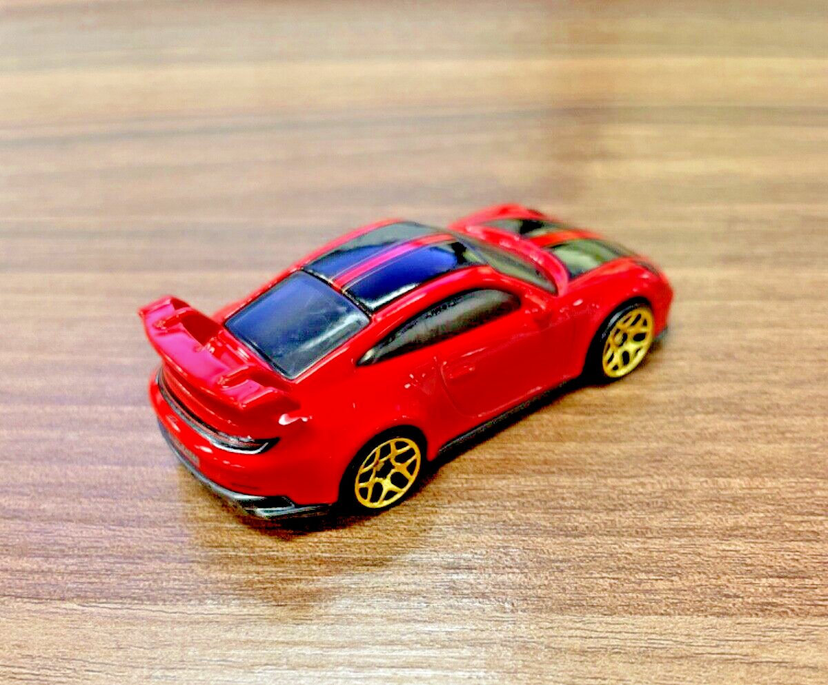 Hot Wheels Porsche 911 GT3 #177 HW '23 Exotics 2/10 Red Loose VHTF