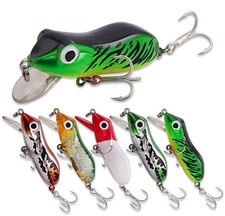 5PCS Minnow Fishing Lures Swimbait Crankbait Fishing Bass Trout Saltwater Baits