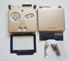 gold Housing Shell Button Replace for Nintendo Game Boy Advance SP GBA SP