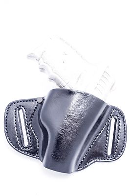 Ruger MAX9 | Full Grain Leather OWB Pancake Belt Holster. MADE IN USA