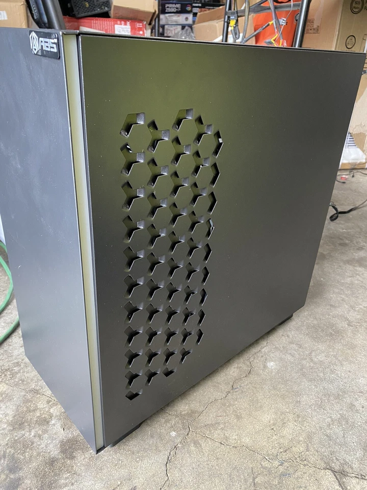 Read Description Rosewill ATX Mid Tower RGB Gaming Computer Case Prism S500 - Image 3 of 4