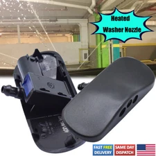 2X Heated Windshield Washer Spray Nozzles Jet For Audi A4 S4 B8 A5 S5 Jet Nozzle