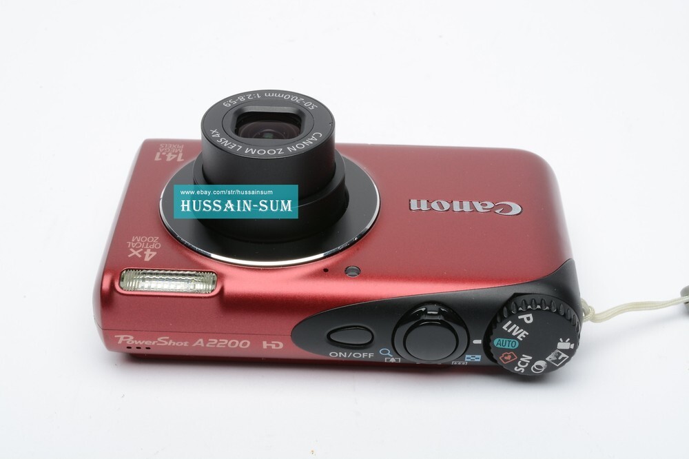 Canon Powershot A2200 14.1 MP Digital Point&Shoot Camera