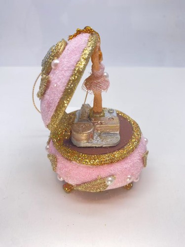Goodwill Decoración Hogar Bailarina en Caja de Música Rosa 9,5 CM - NUEVO - Imagen 2 de 3