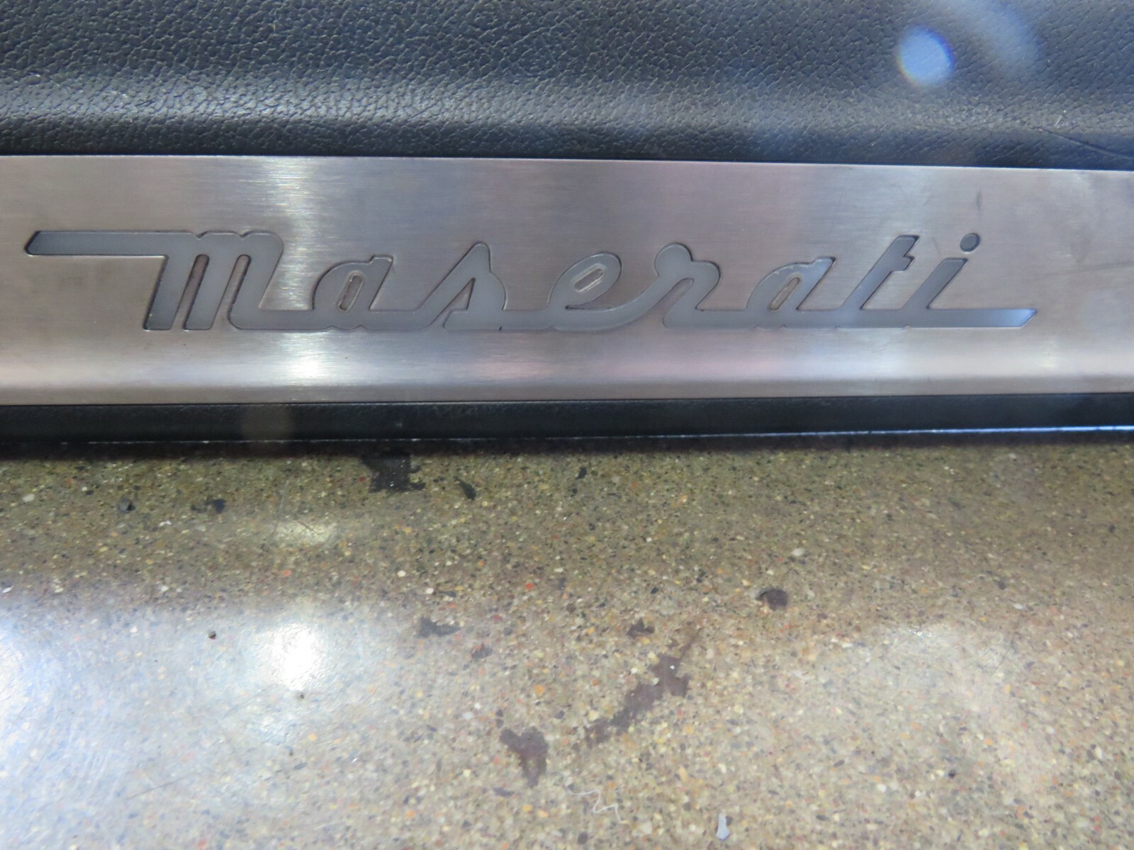 Maserati Levante, RH, Right, Kick Trim Panel, Used, P/N 670040373