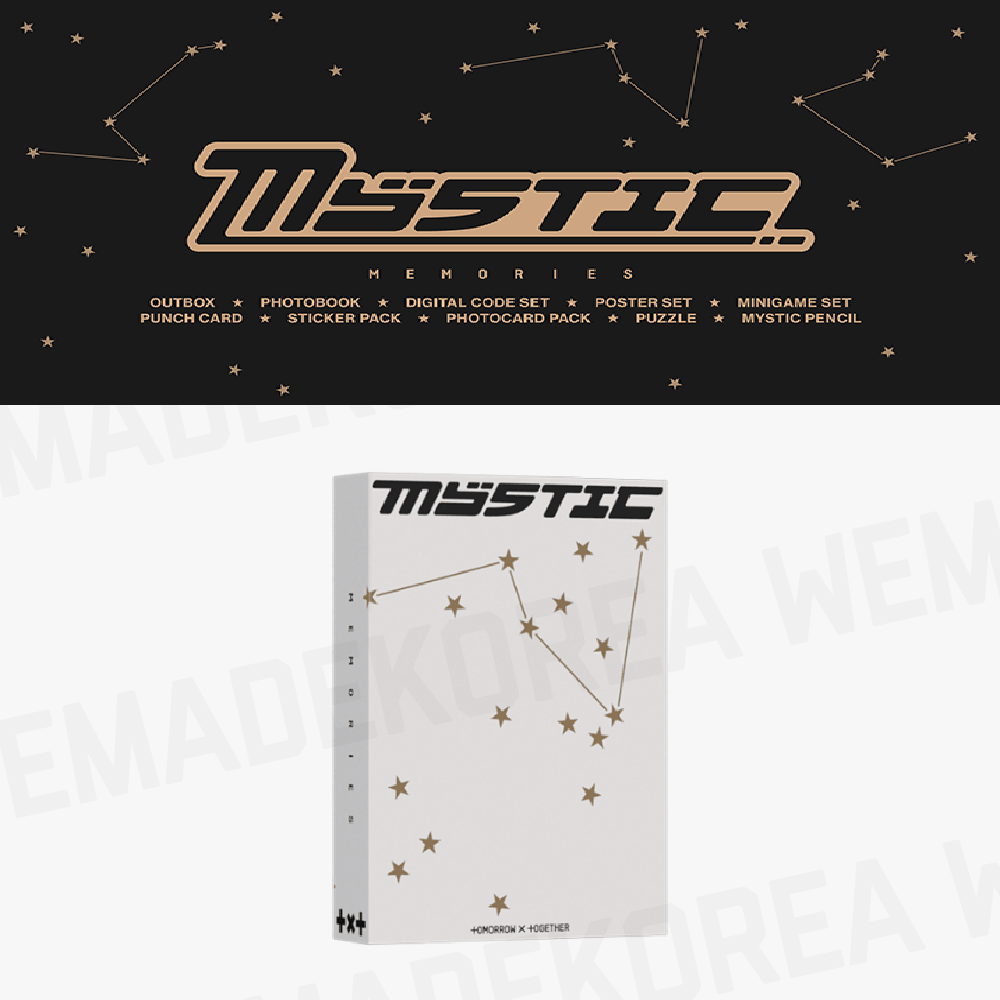 TOMORROW X TOGETHER TXT Memories: MYSTIC & Weverse POB