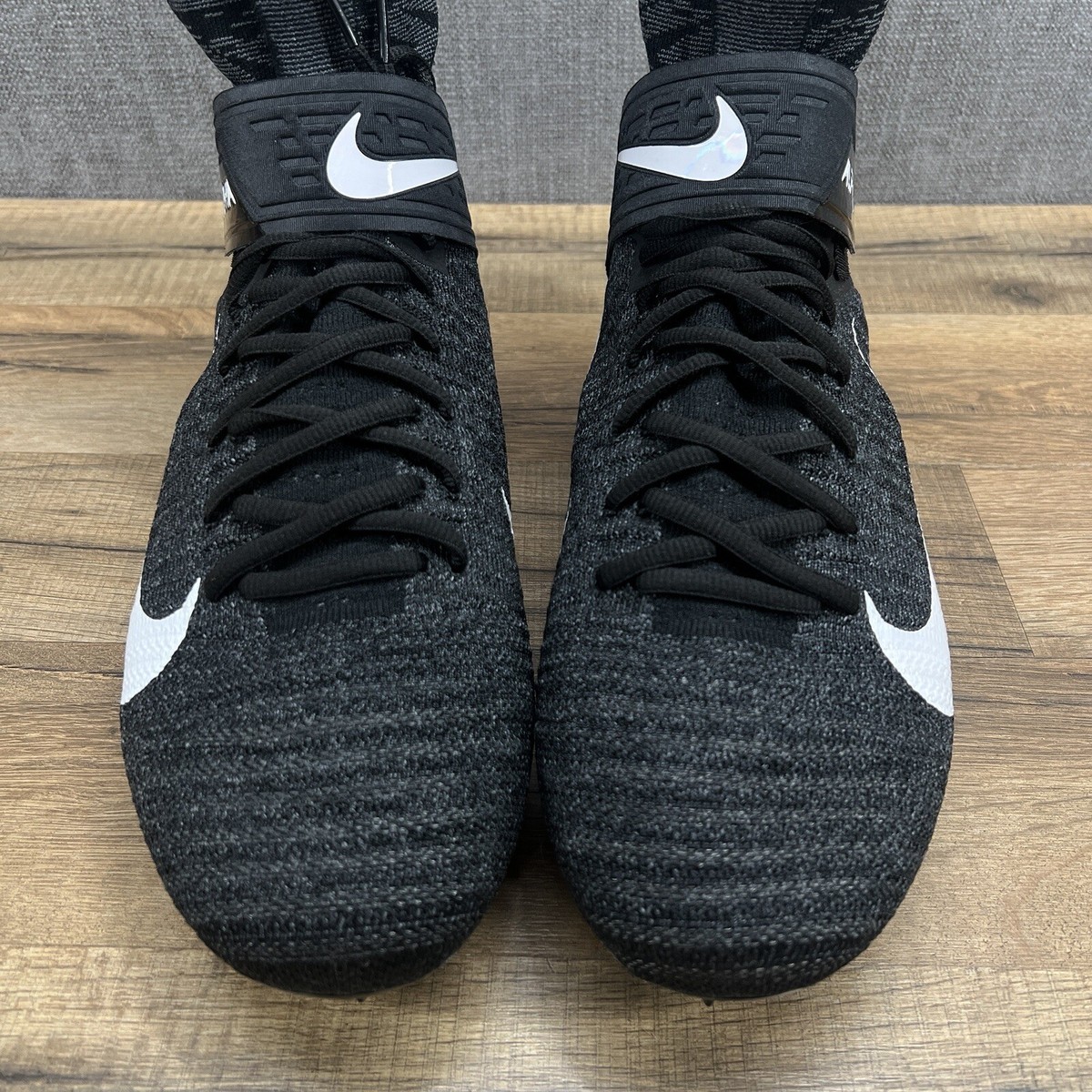 Nike Alpha Menace Elite 2 WD P FlyKnit Black White BV3298-001 Men\'s Wide Nike Alpha Menace Elite 2 WD P FlyKnit Men main image 4