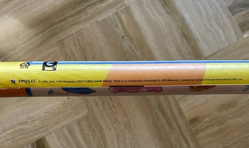 🖍️🔝 Pokemon Original Vintage Poster Sealed 1999 - Kanto 150 - First Gen. - Picture 3 of 9