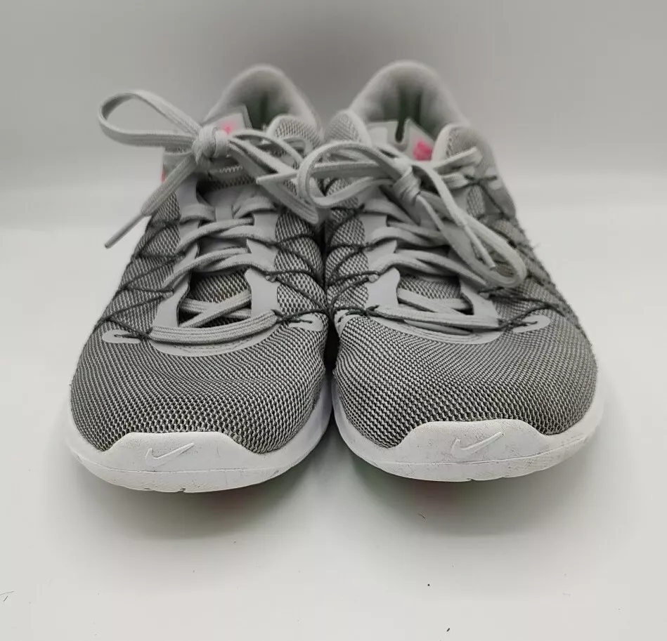 NIKE Flex Fury 2 Women s Running Shoes Gray Pink Flywire Size 9 FitSole