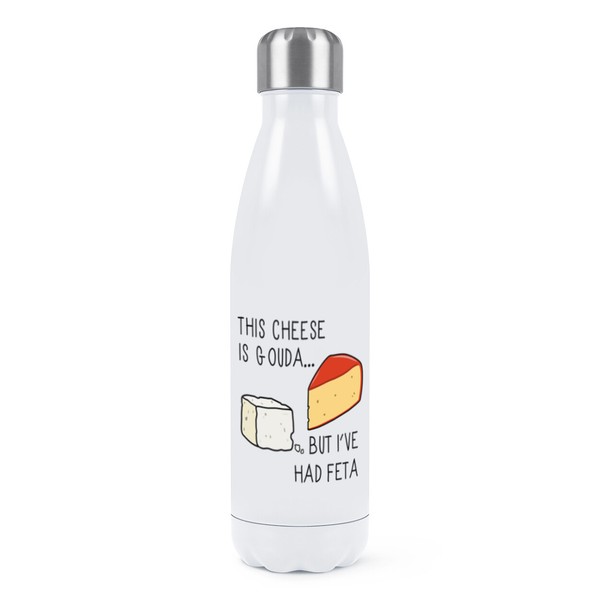 Esta Queso Es Gouda Pero i ' Ve Había Feta Doble Pared Bidón Broma Divertido