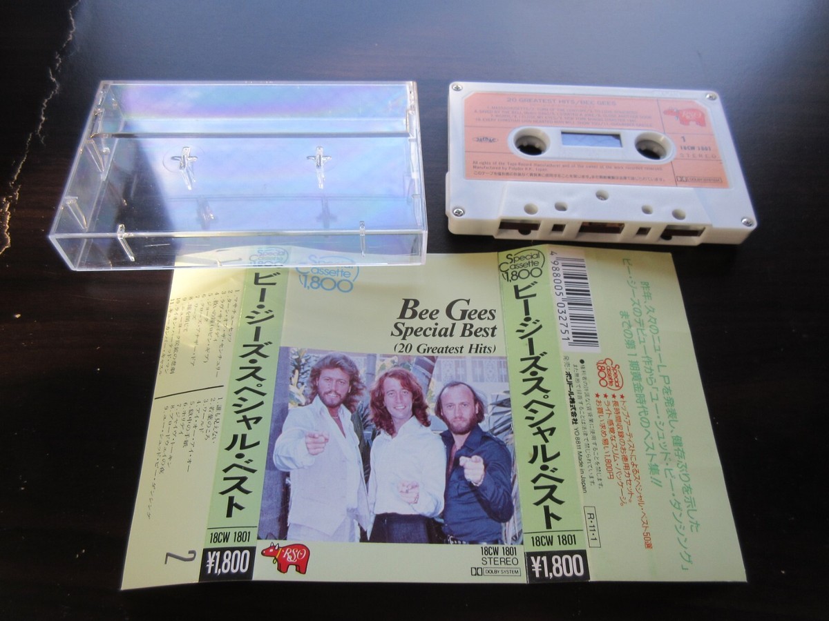 Bee Gees Special Best 20 Greatest Hits Japan Cassette Tape